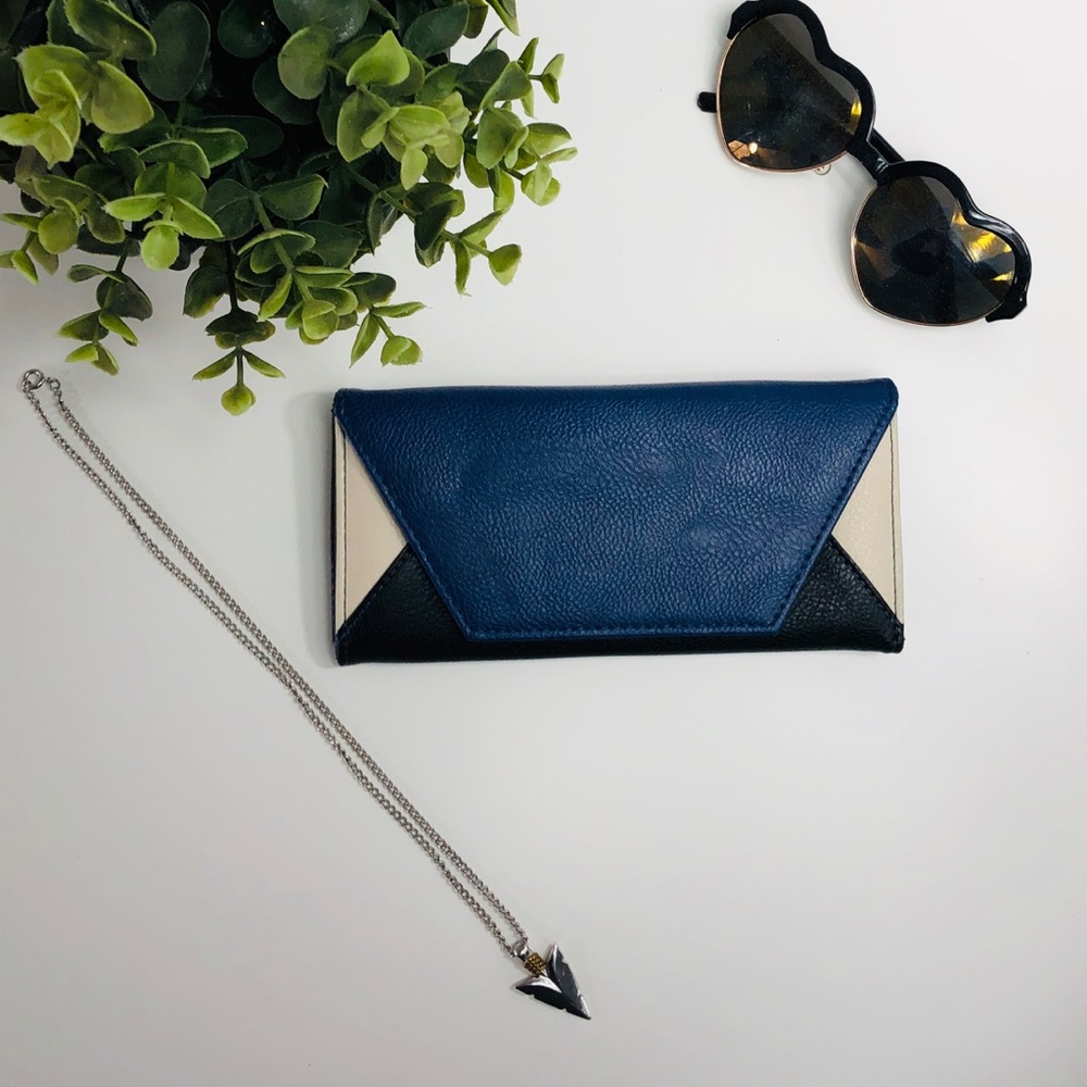 Multi colored wallet